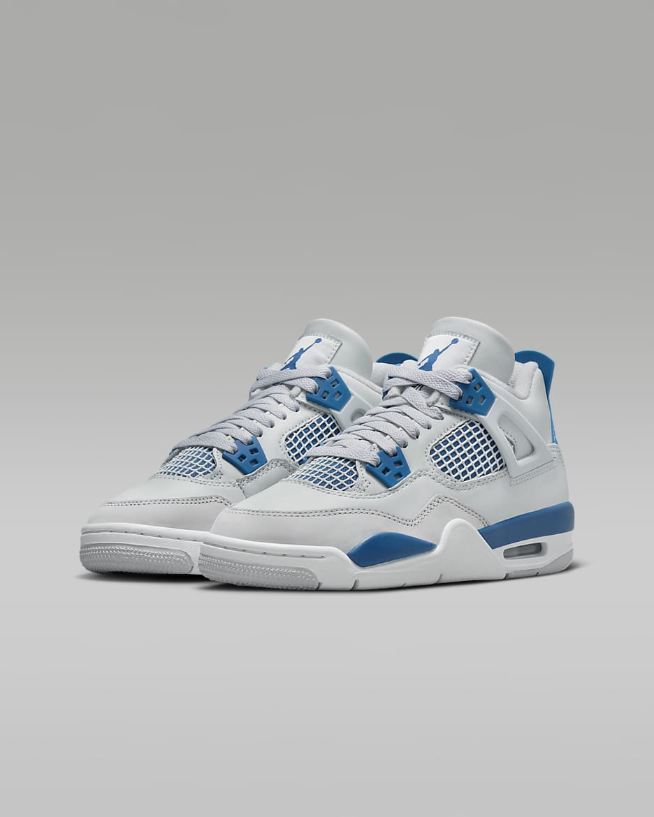 Air Jordan 4 Retro Industrial Blue Older Kids Shoes